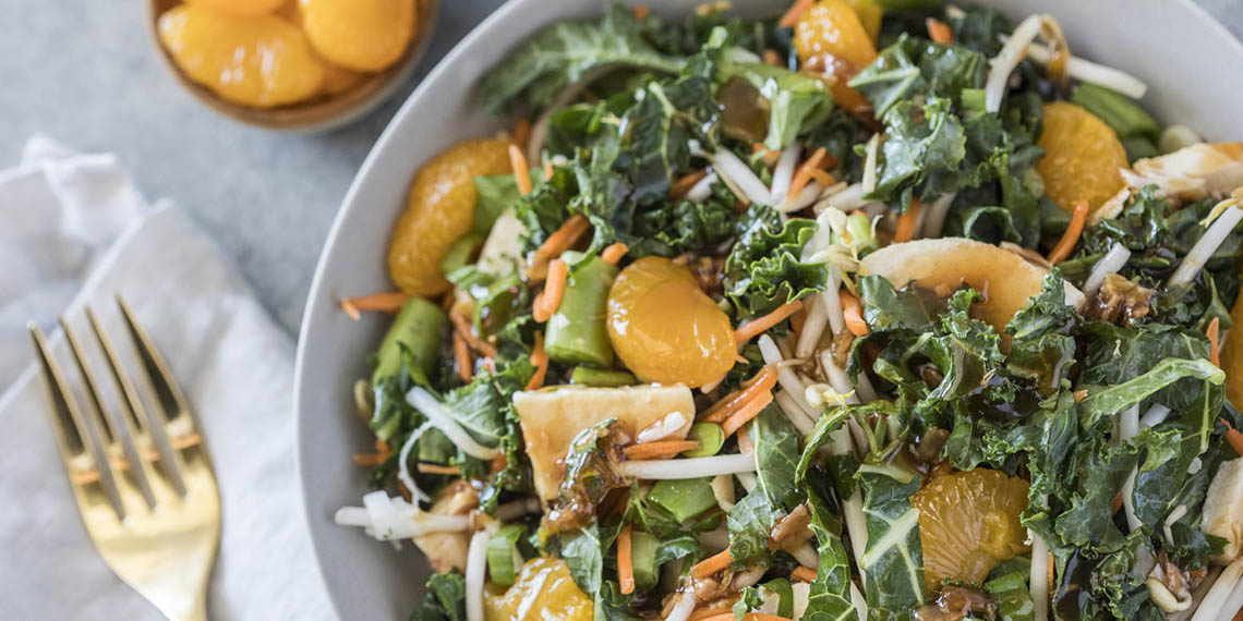 Kale Mandarin Chicken Salad