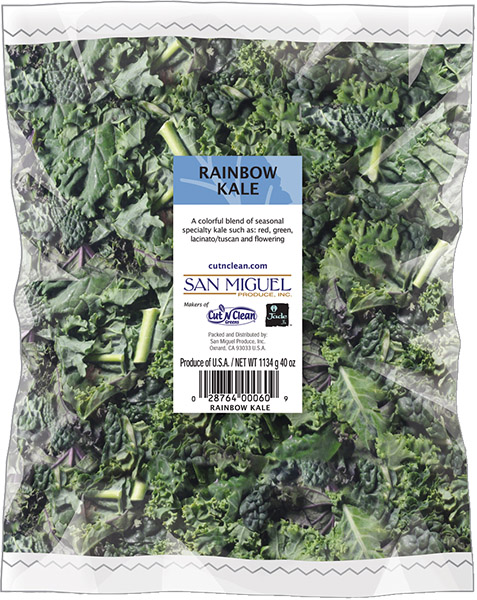 bag of Rainbow Kale