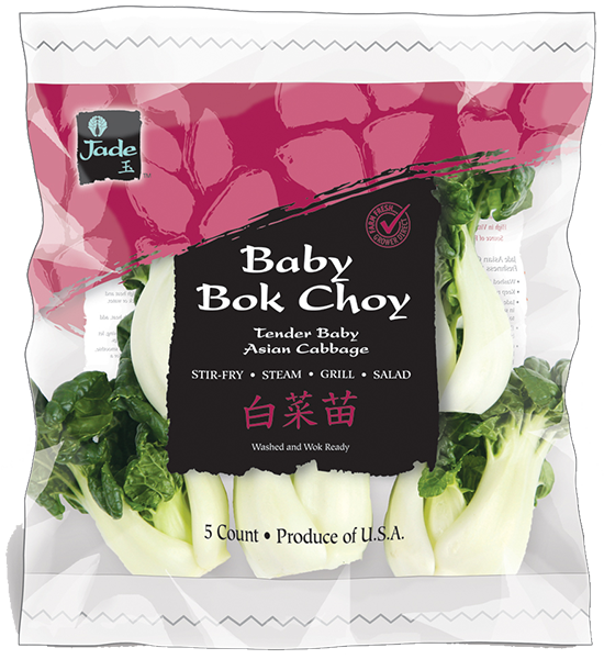 bag of Jade Baby Bok Choy