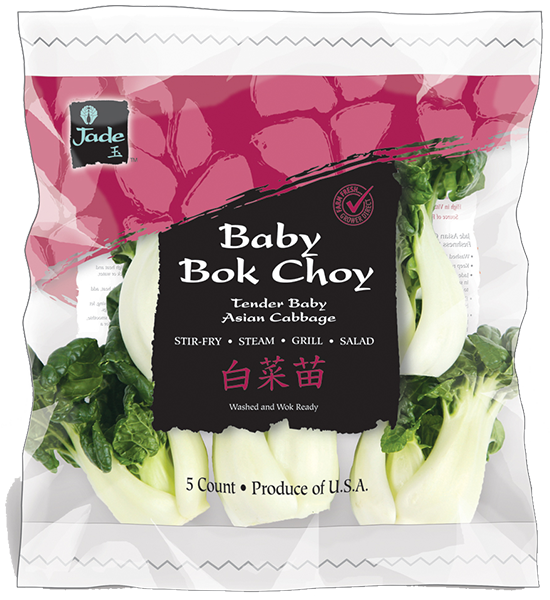 bag of Jade Baby Bok Choy