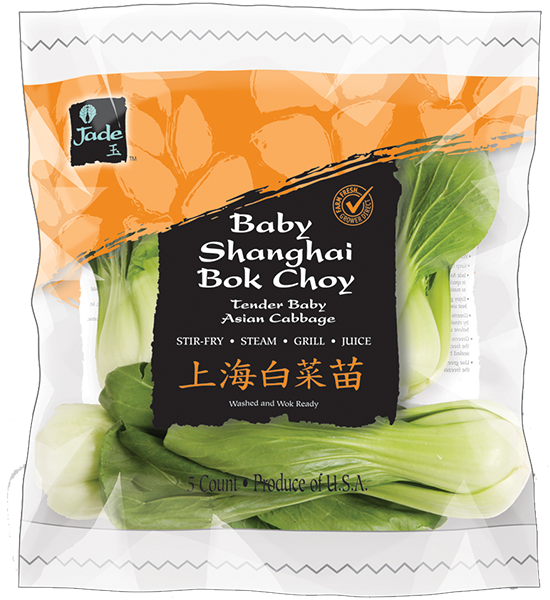 bag of Jade Baby Shanghai Bok Choy