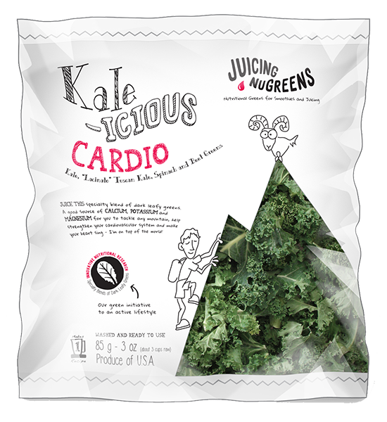 bag of Kale-icious Cardio greens