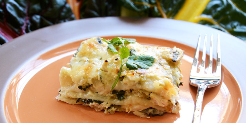 Chard and Chicken Enchilada Casserole - San Miguel Produce, Inc.